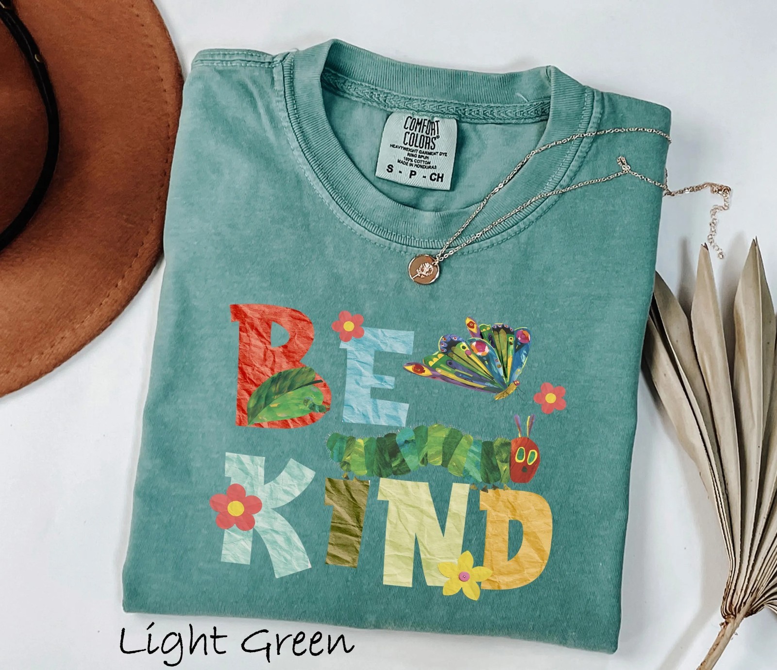 Comfort Colors Be Kind Teacher Butterfly Back to School Appreciation T-Shirt
