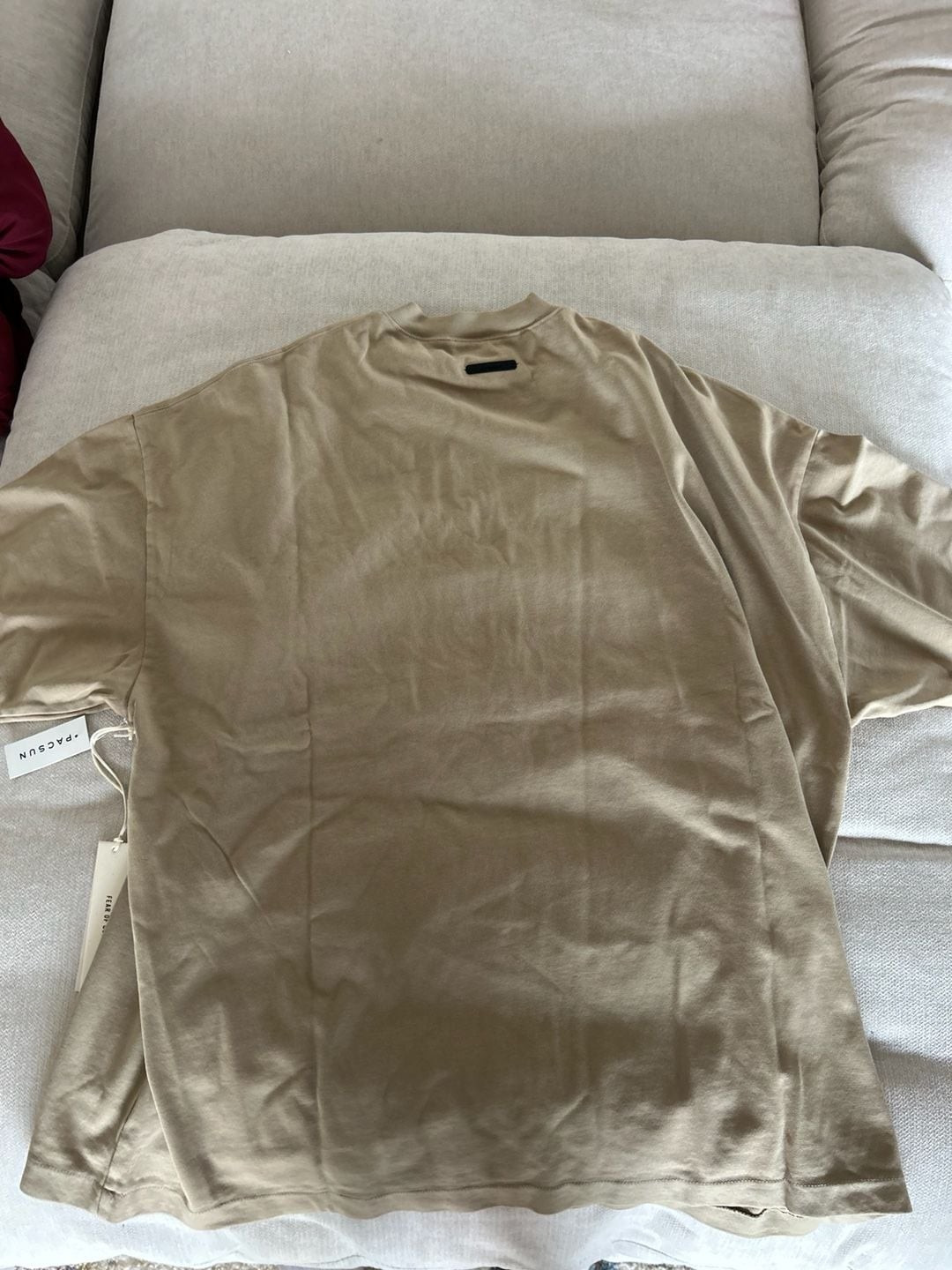 Fear of God Essentials Training ’90s Short Sleeve T-Shirt in Faded Dune