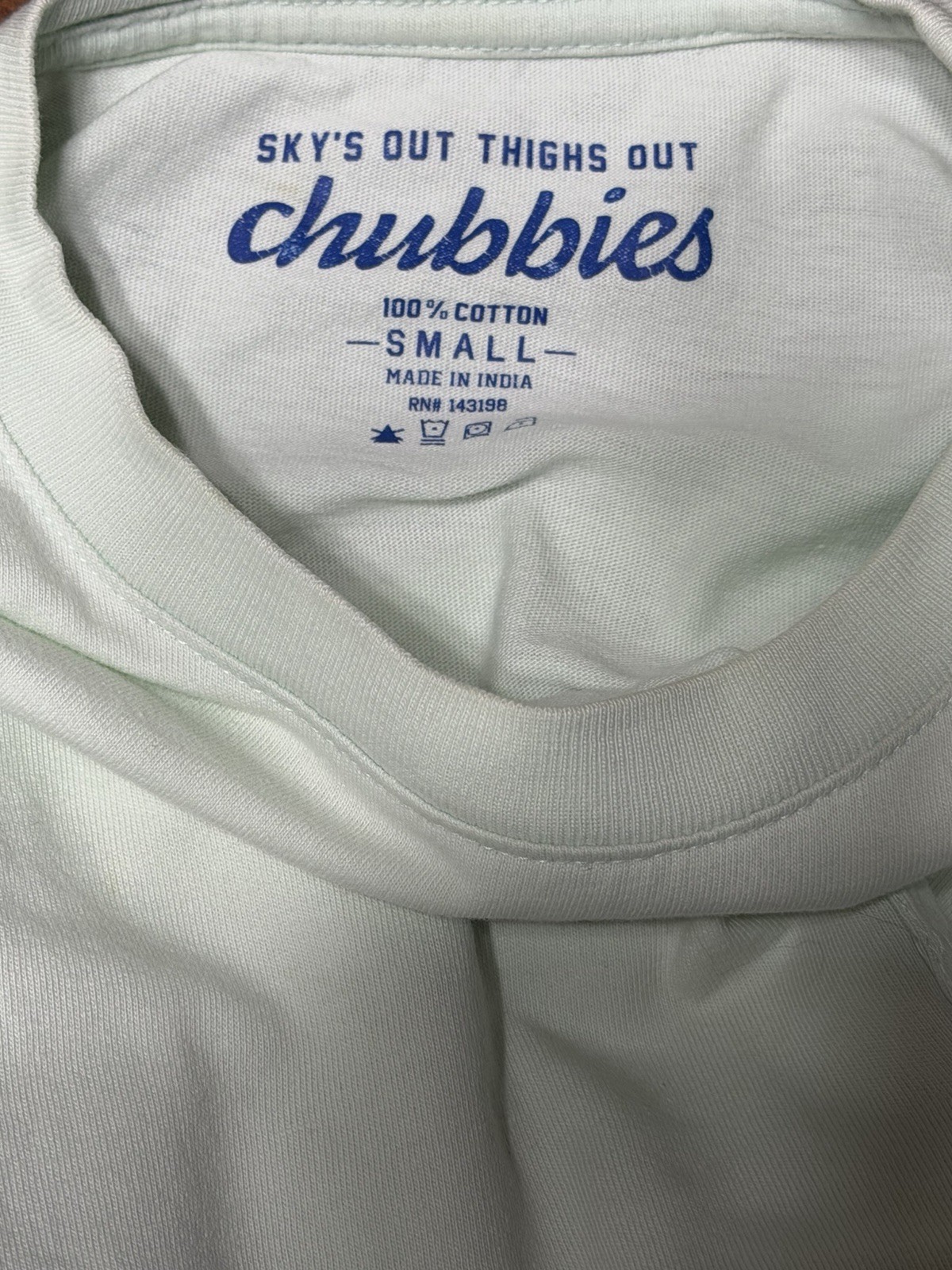 Chubbies The Weekend Has Arrived Men’s Small T Shirt Long Sleeve Green