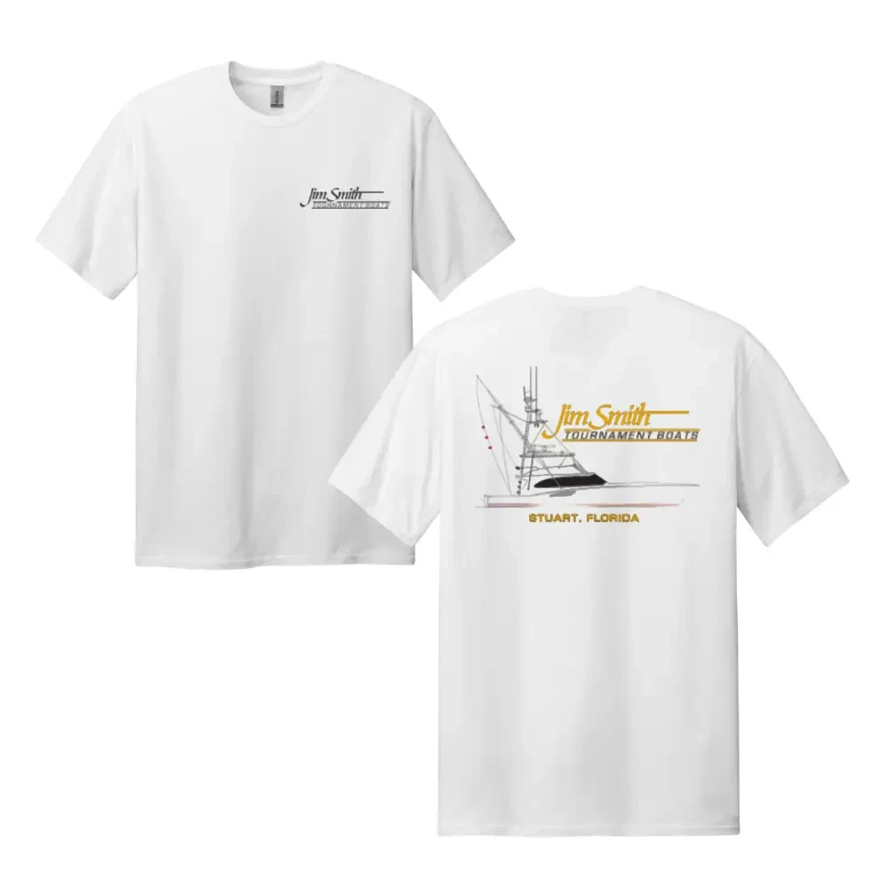 Jim Smith Boats Shirt – Tournament Fishing Boat Graphic Tee