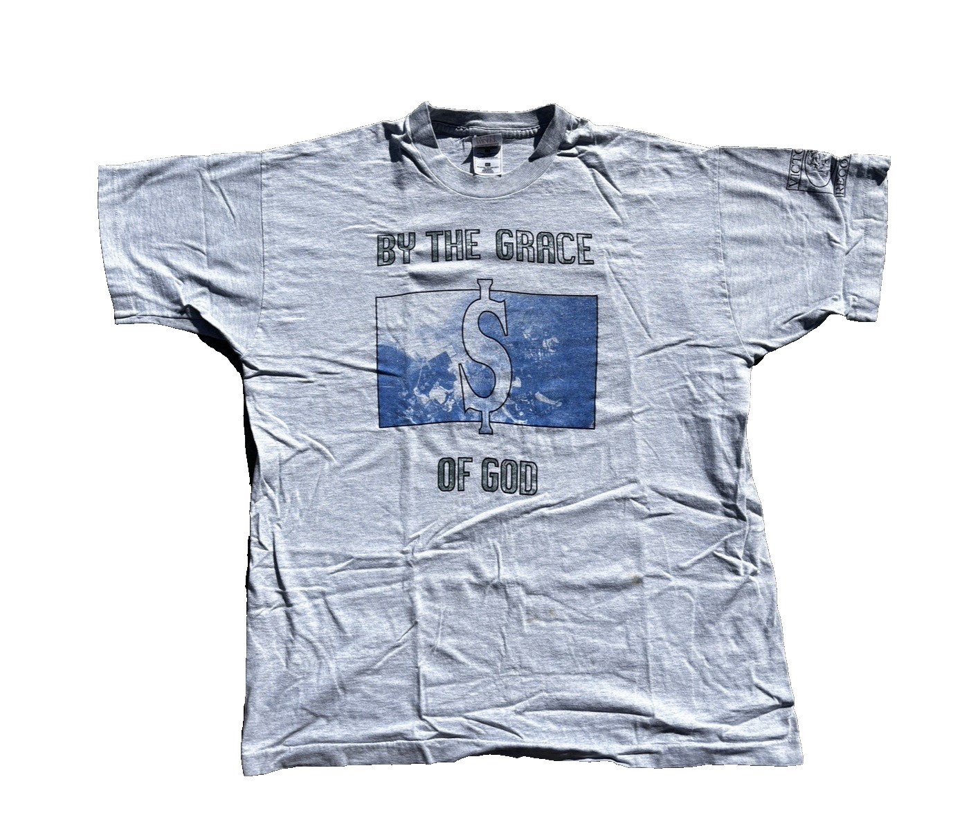 Vintage 90’s By the Grace of God Victory Records T-Shirt the Love of Indie Rock