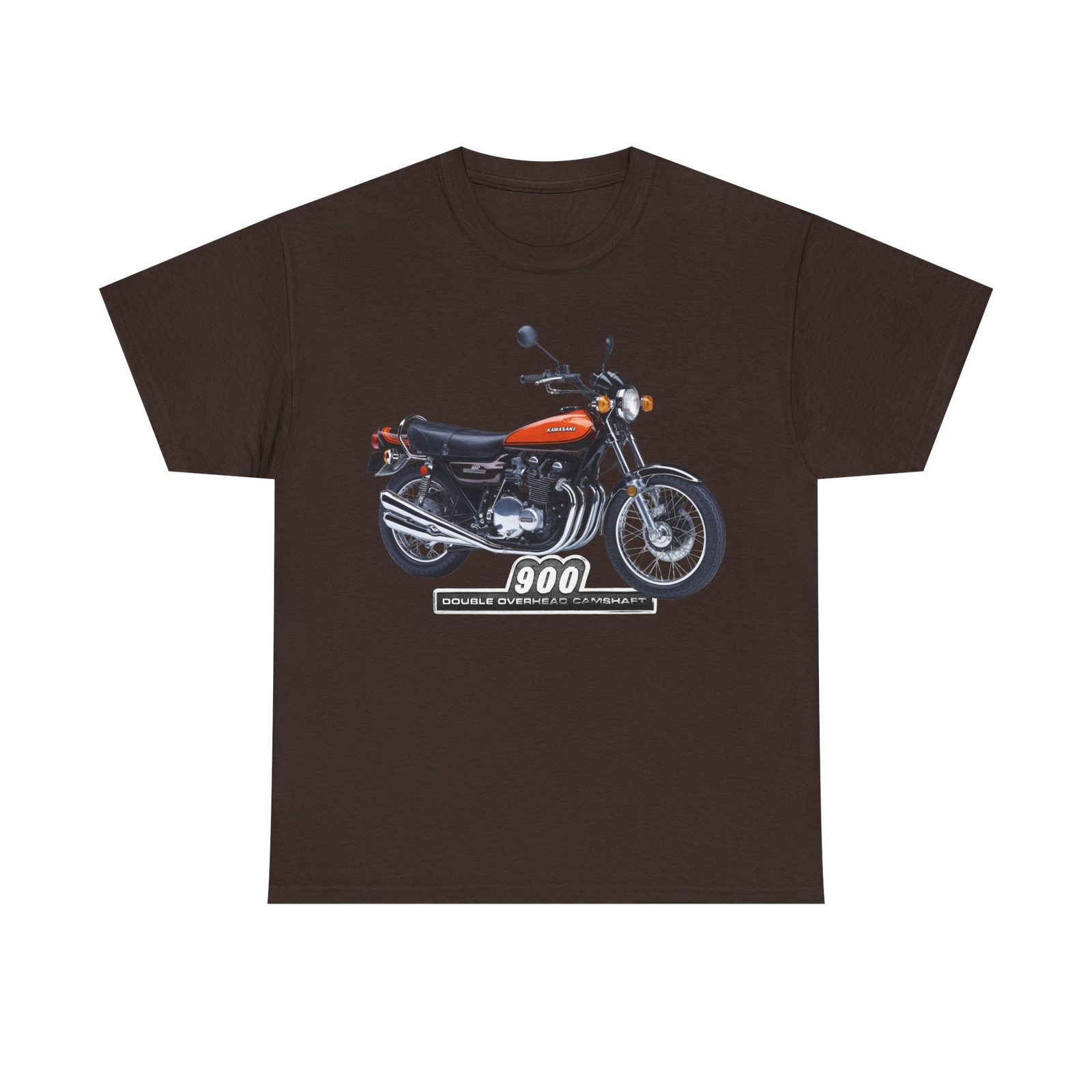 Kawasaki Z1 Z900 Unisex Heavy Cotton Tee Classic Motorcycle Printed in USA