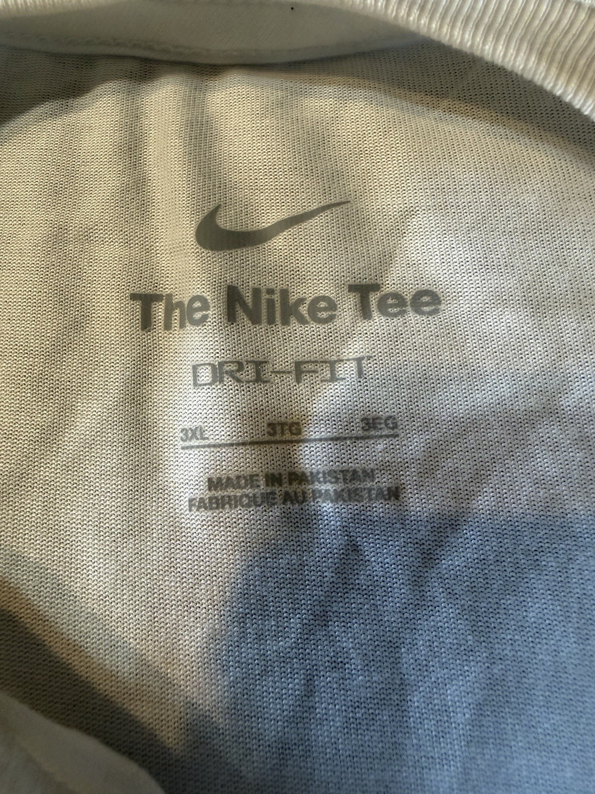 Nike The Nike Tee Dri-FIT Kobe Bryant Graphic Print Men’s 3XL White T-Shirt