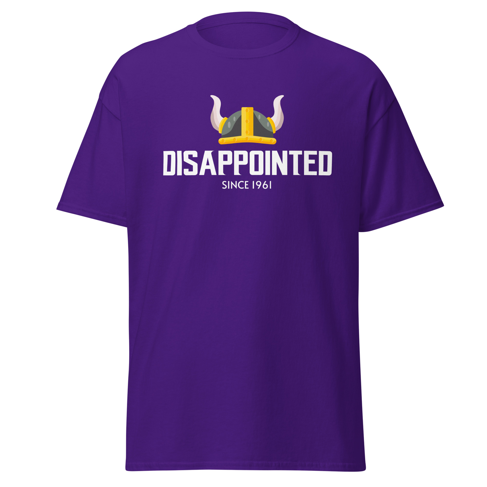 Disappointed Vikings Football Minnesota T-Shirt Funny Humor S,M,L,XL,2X,3X