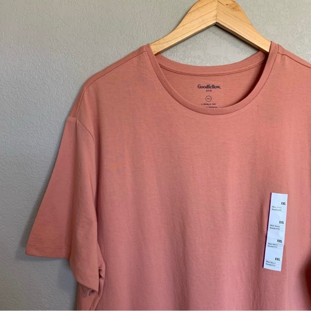 Goodfellow & Co Size XXL Apricot Lyndale Tee Short Sleeve T-Shirt NWT
