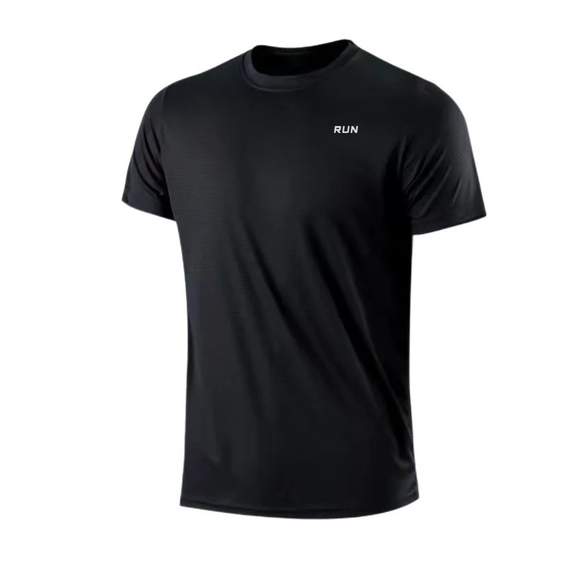 Mens Quick Dry Gym T Shirt Running Sports Lightweight Breathable Top
