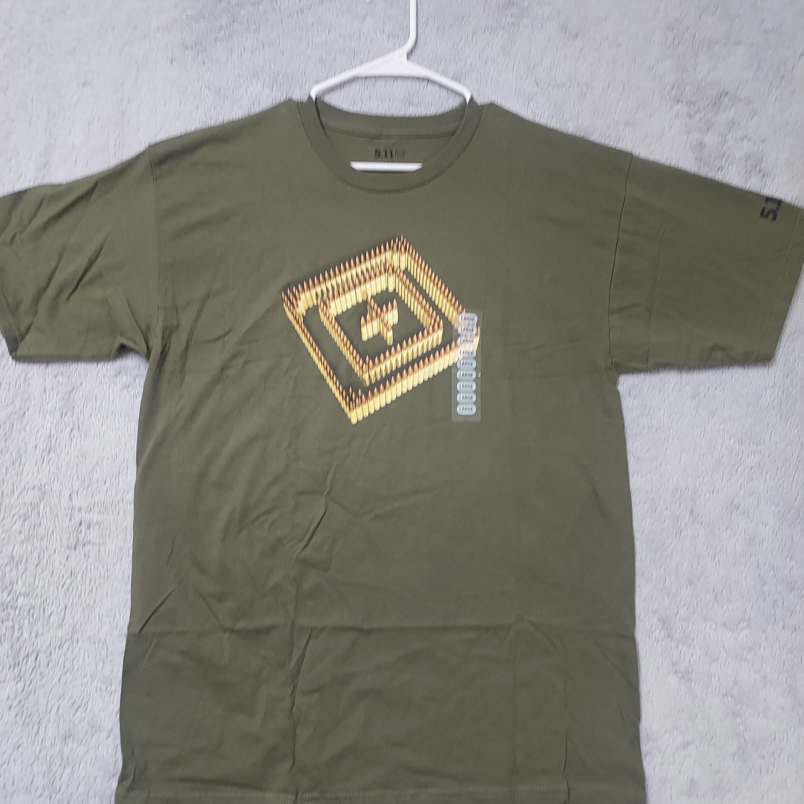 NEW 511 Tactical Shirt Mens Large Graphic Tee Always Be Ready Green Military NWT