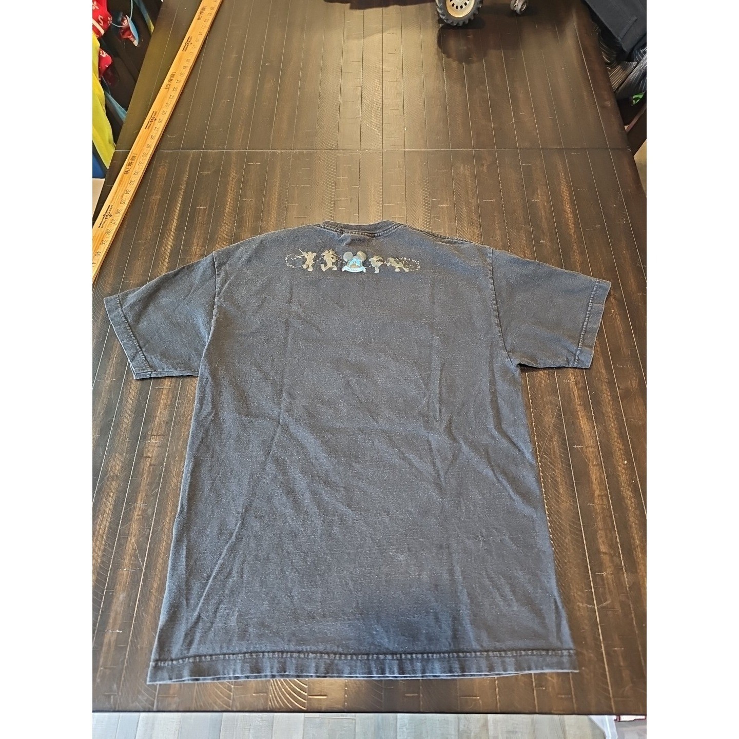 Walt Disney World Mens Black Happiest Celebration on Earth Shirt Size L