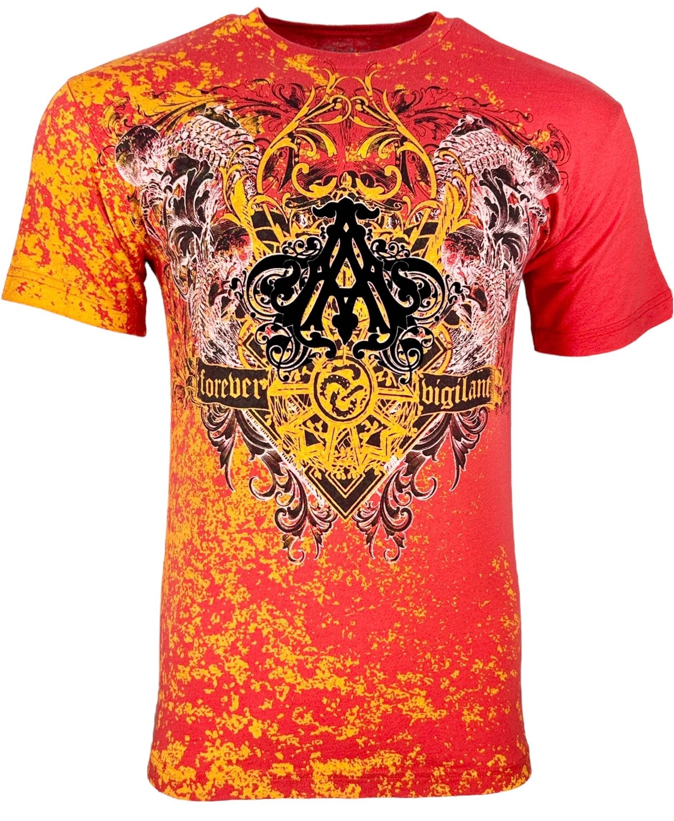 Archaic by Affliction Men’s T-Shirt Pestilence Biker Tattoo S-5XL