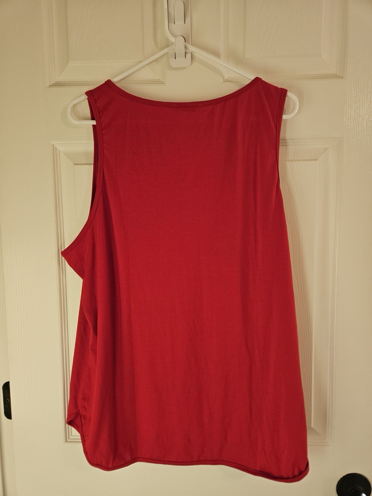 COOFANDY Men’s Red Sleeveless Tank Top New with Tags XL Size