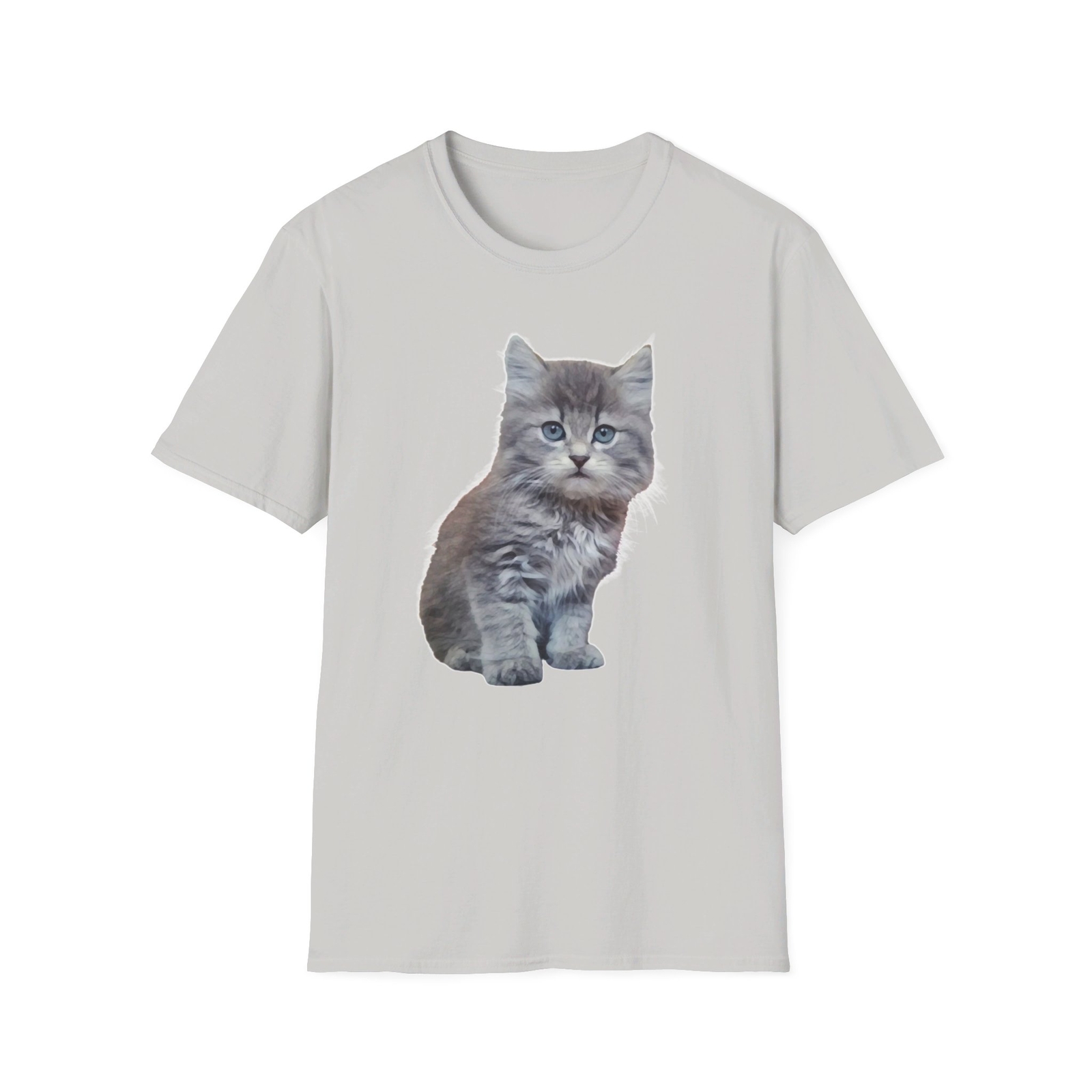 Cute Kitten Unisex Softstyle T-Shirt SM MD LG XL 2XL 3XL