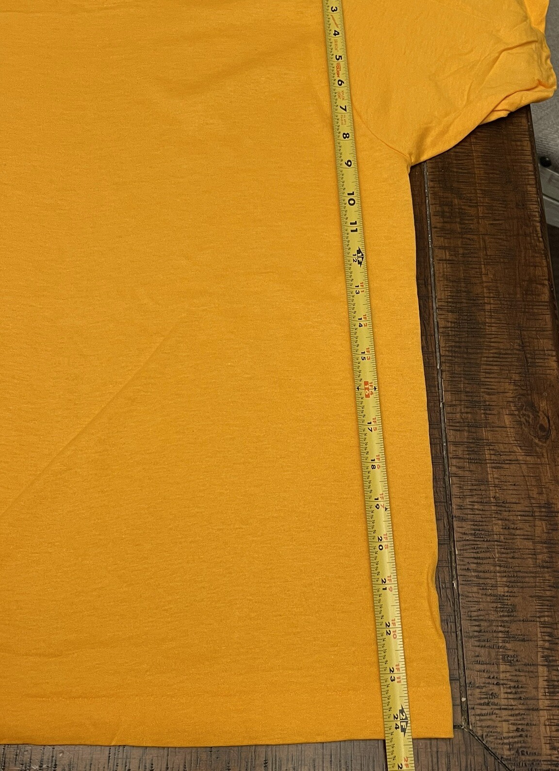 4 Vintage Screen Stars Best Single Stitch Yellow Gold Tee Shirts Size Medium NOS