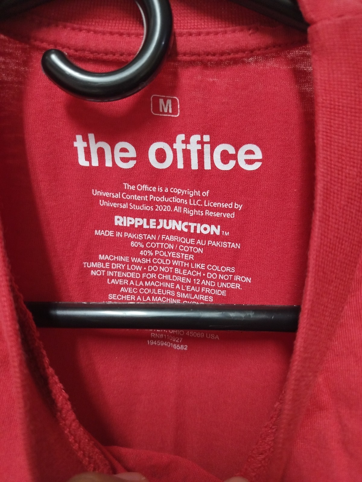The Office Dwight Schrute Elf Ugly Christmas T-Shirt Men’s M Fact: XMAS IS HERE