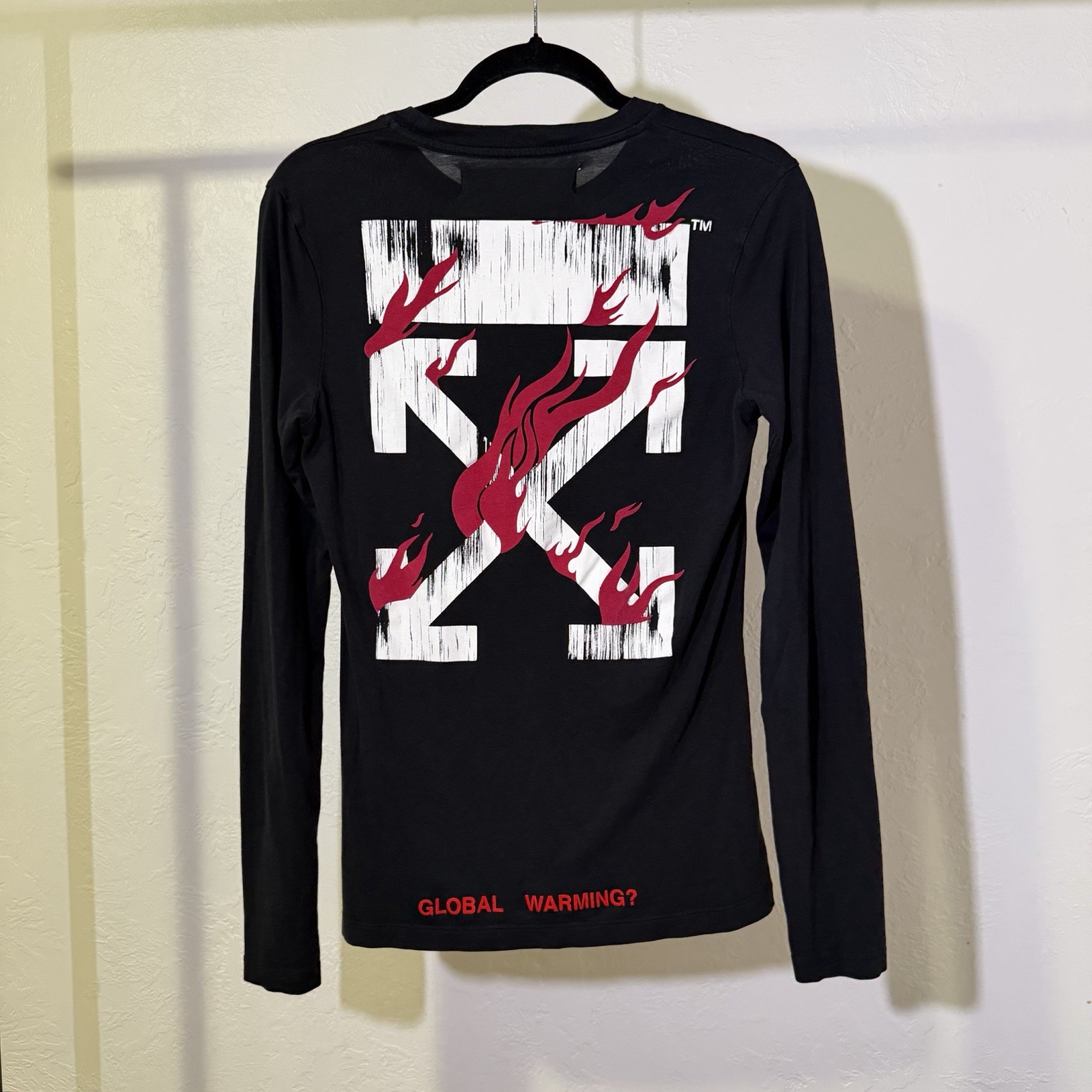 Off-White Global Warming Long Sleeve T-Shirt