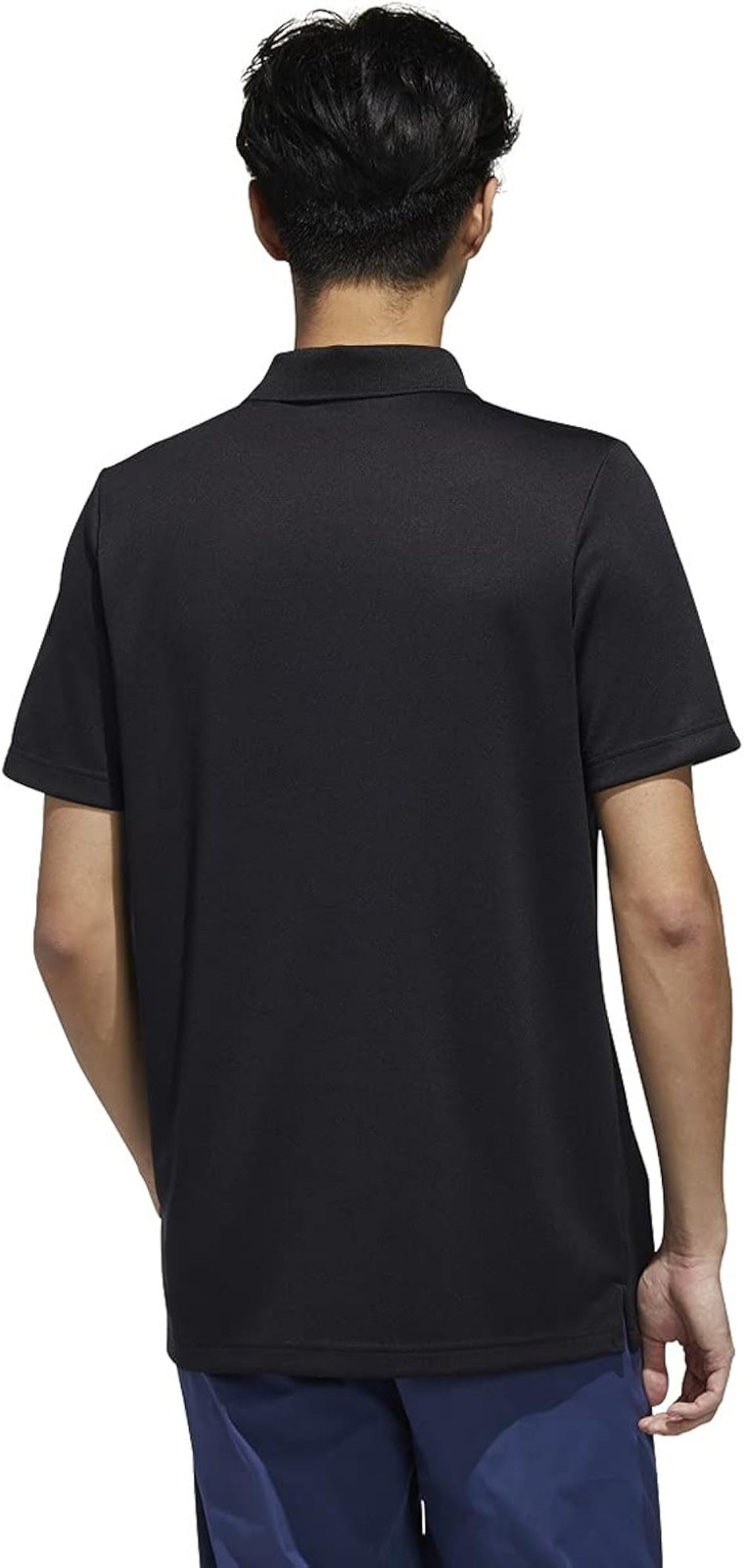 adidas Men’s Designed to Move 3-Stripes Polo Shirt, Pulse Lime – Black/White – S