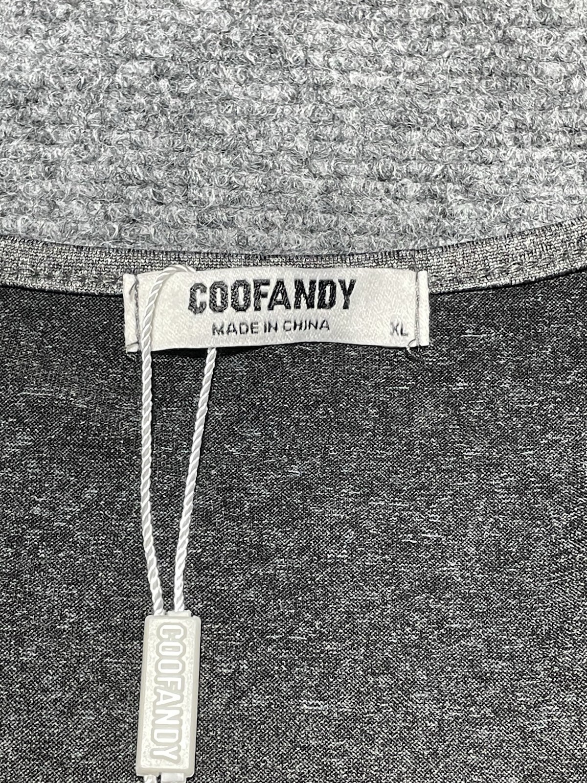 Coofandy Sleeveless Tank Top Shirt Gray Size XL NWT