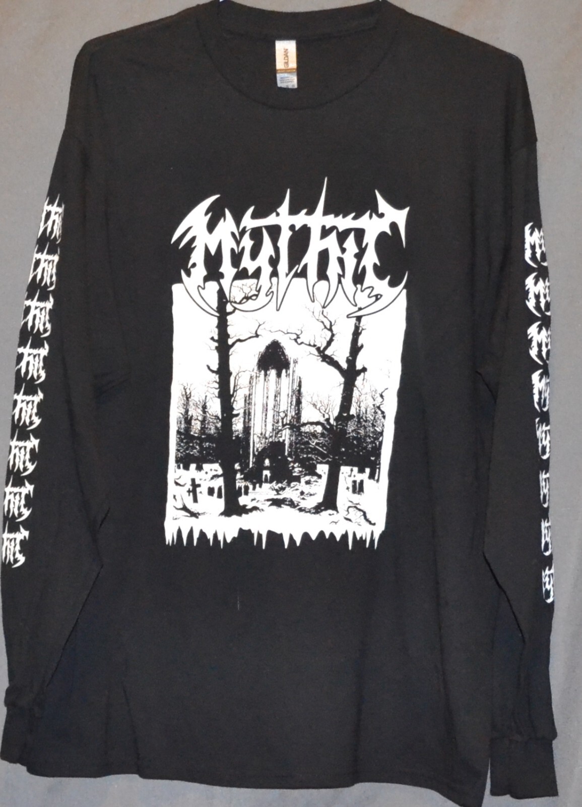 MYTHIC Winter Solstice Long Sleeve Shirt winter coffins encoffination cianide