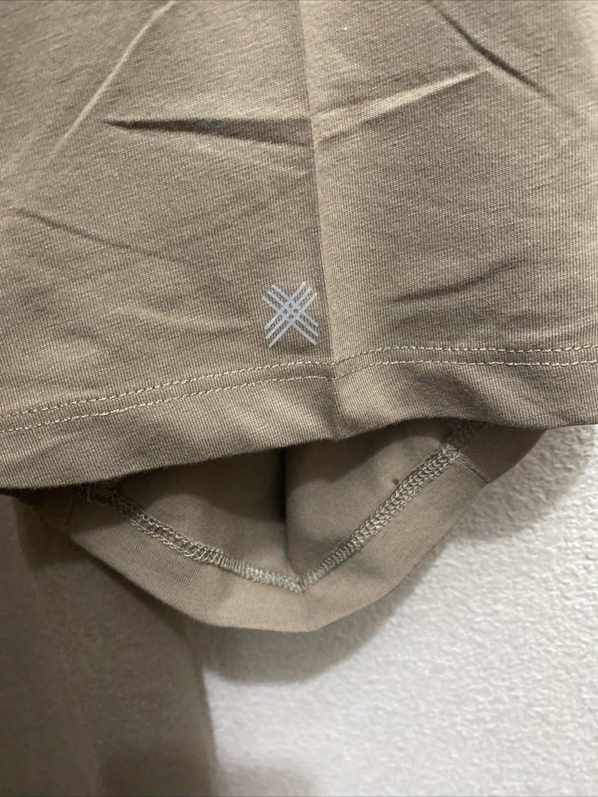 Kenneth Cole Active Men’s 2XL Mountain Brown Short Sleeve Crew Neck T-Shirt NWT