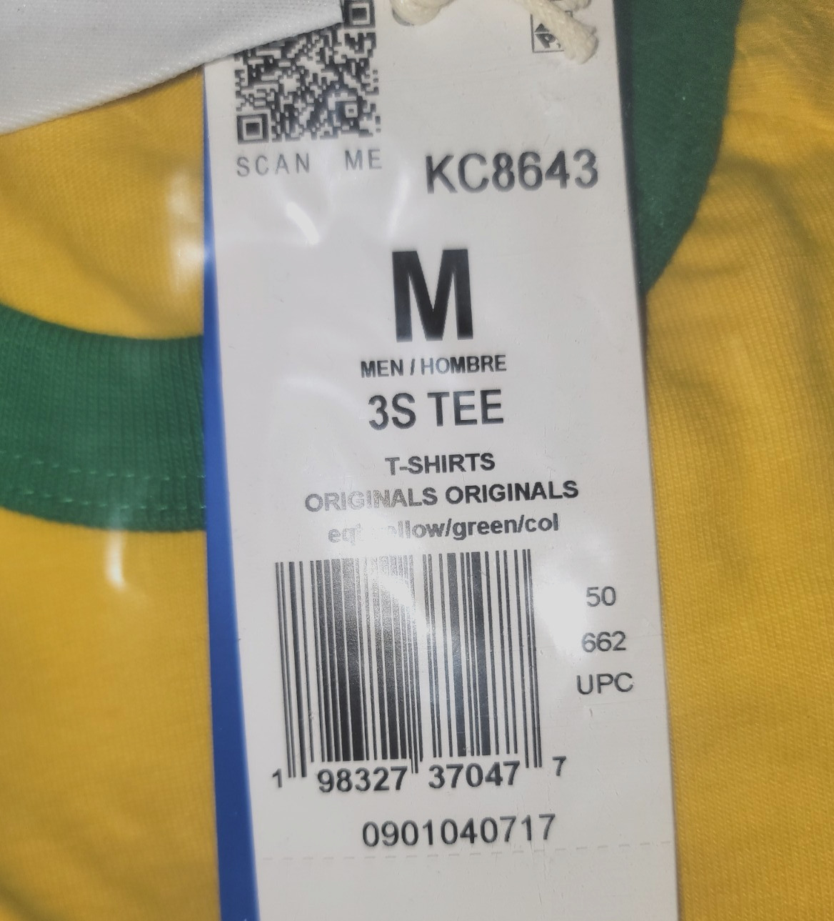 NEW MEN’S ADIDAS ORIGINALS 3-STRIPES JAMAICA TREFOIL SHIRT ~MEDIUM #KD864
