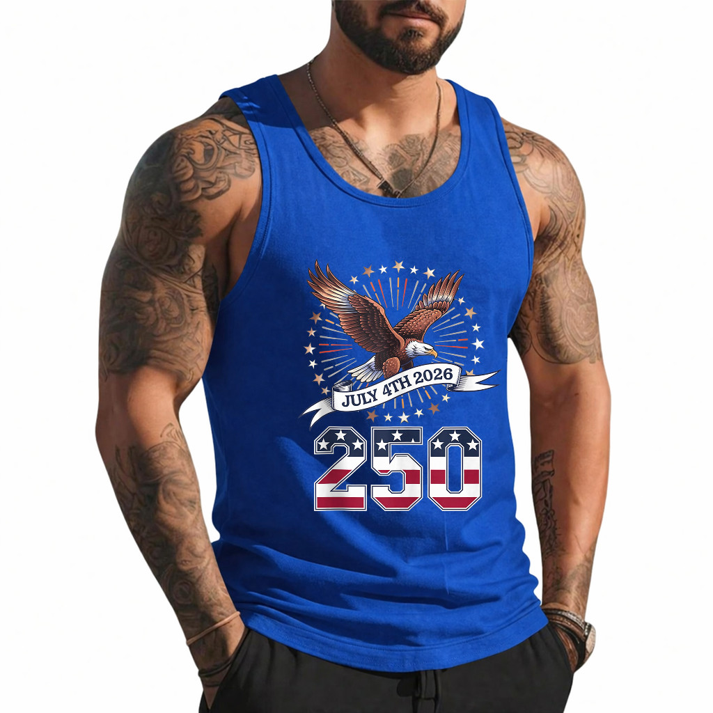 250th Anniversary Patriotic July 4th – USA 1776-2026 Tank Top