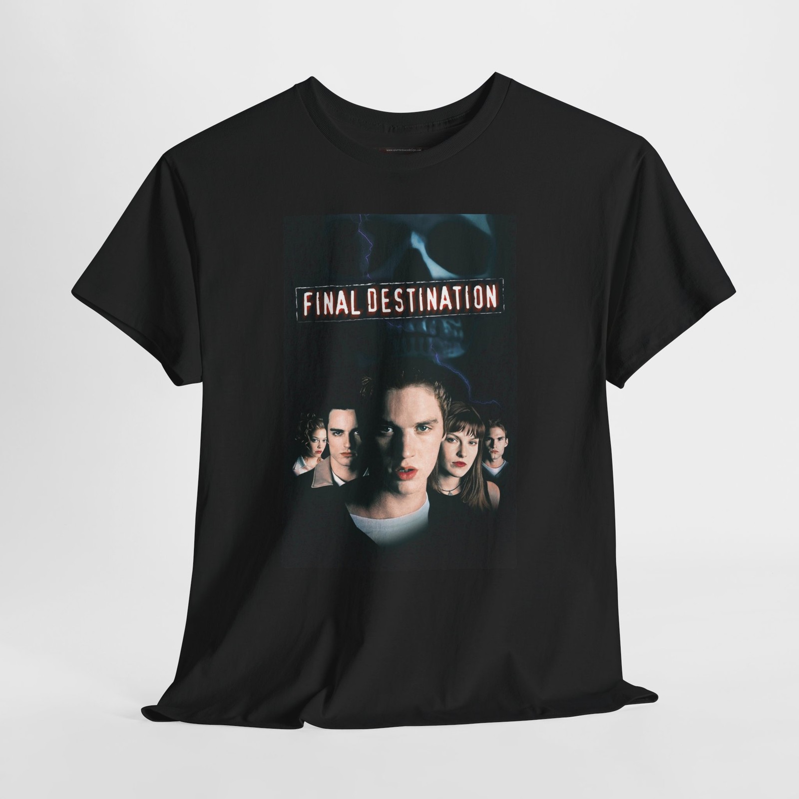 Final Destination 2000 Retro Movie Poster Horror Unisex Graphic T-Shirt