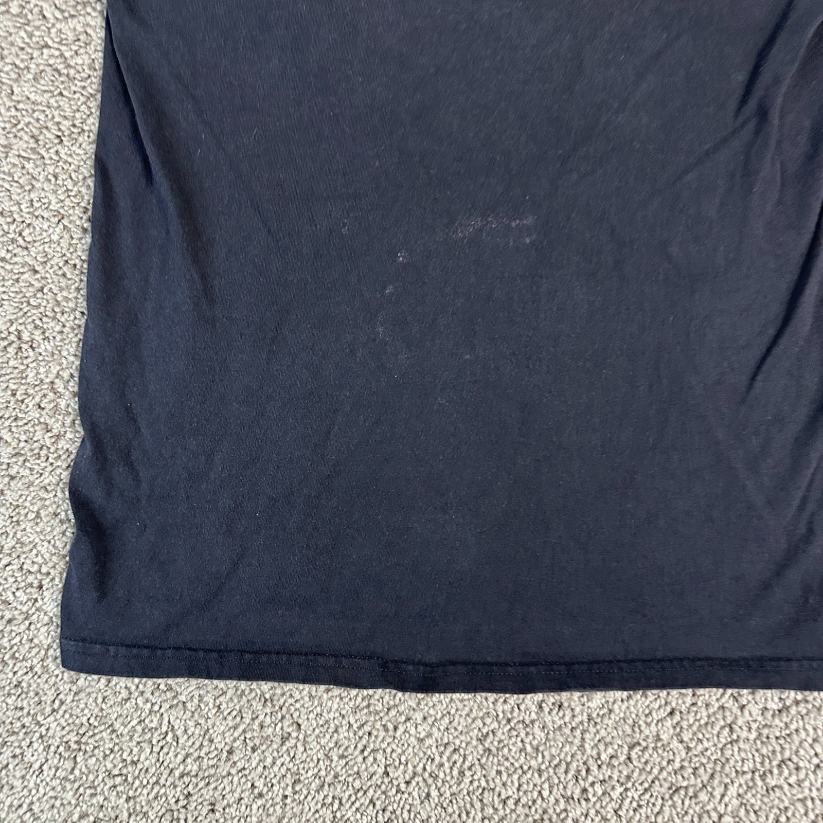 Santa Cruz Skateboards Shirt Mens Small Black Spongebob Patrick Skater READ