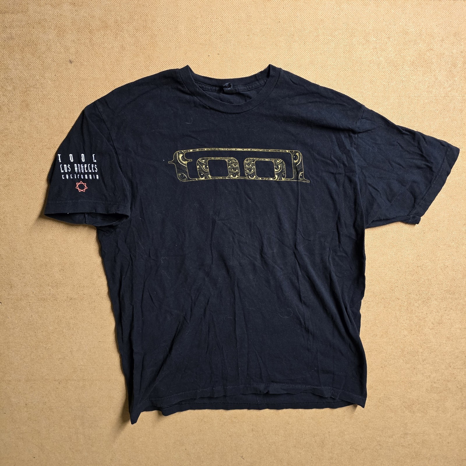 Tool – Los Angeles California – 2015 Black Shirt – XL