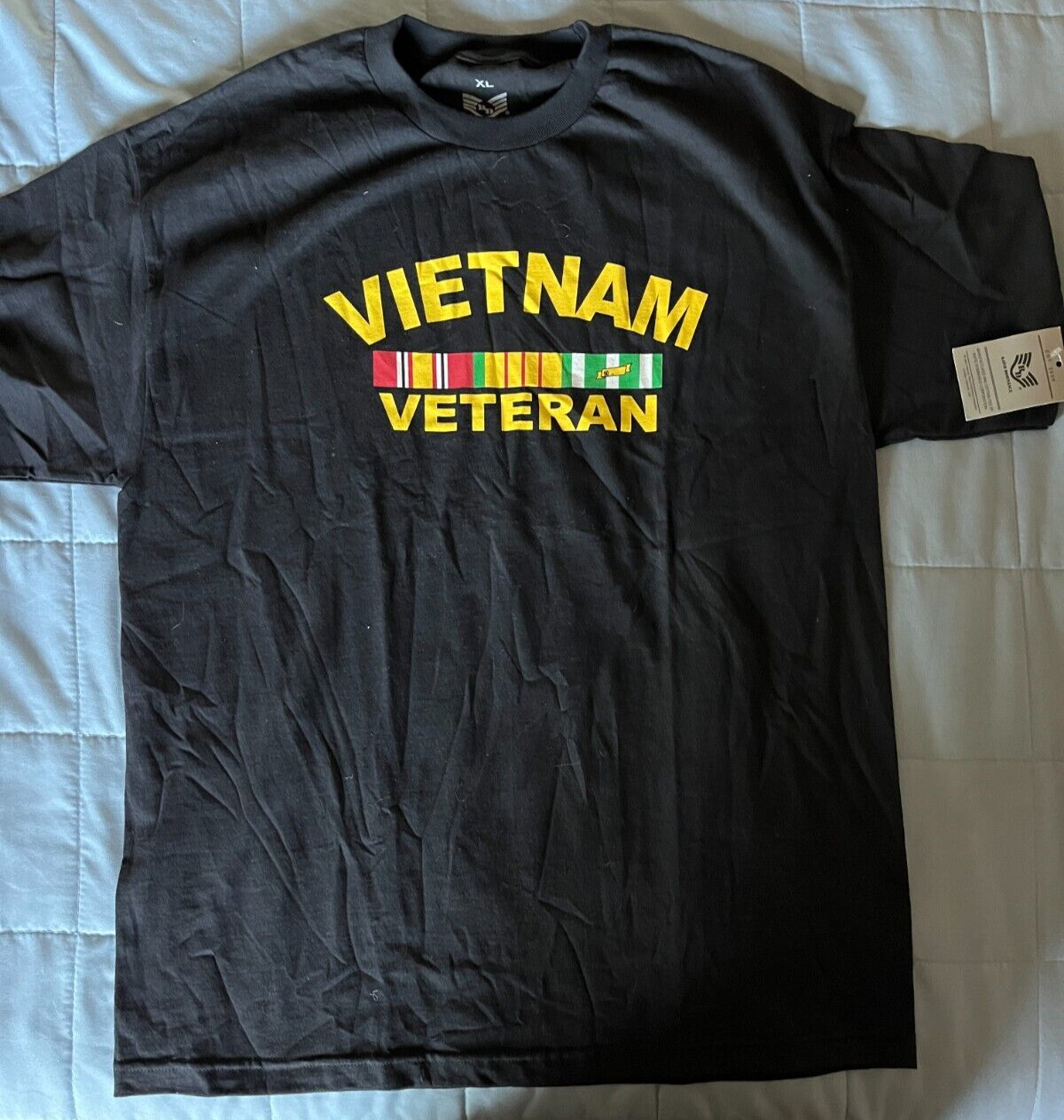 Military T-Shirt Vietnam Veteran Mens Size XL