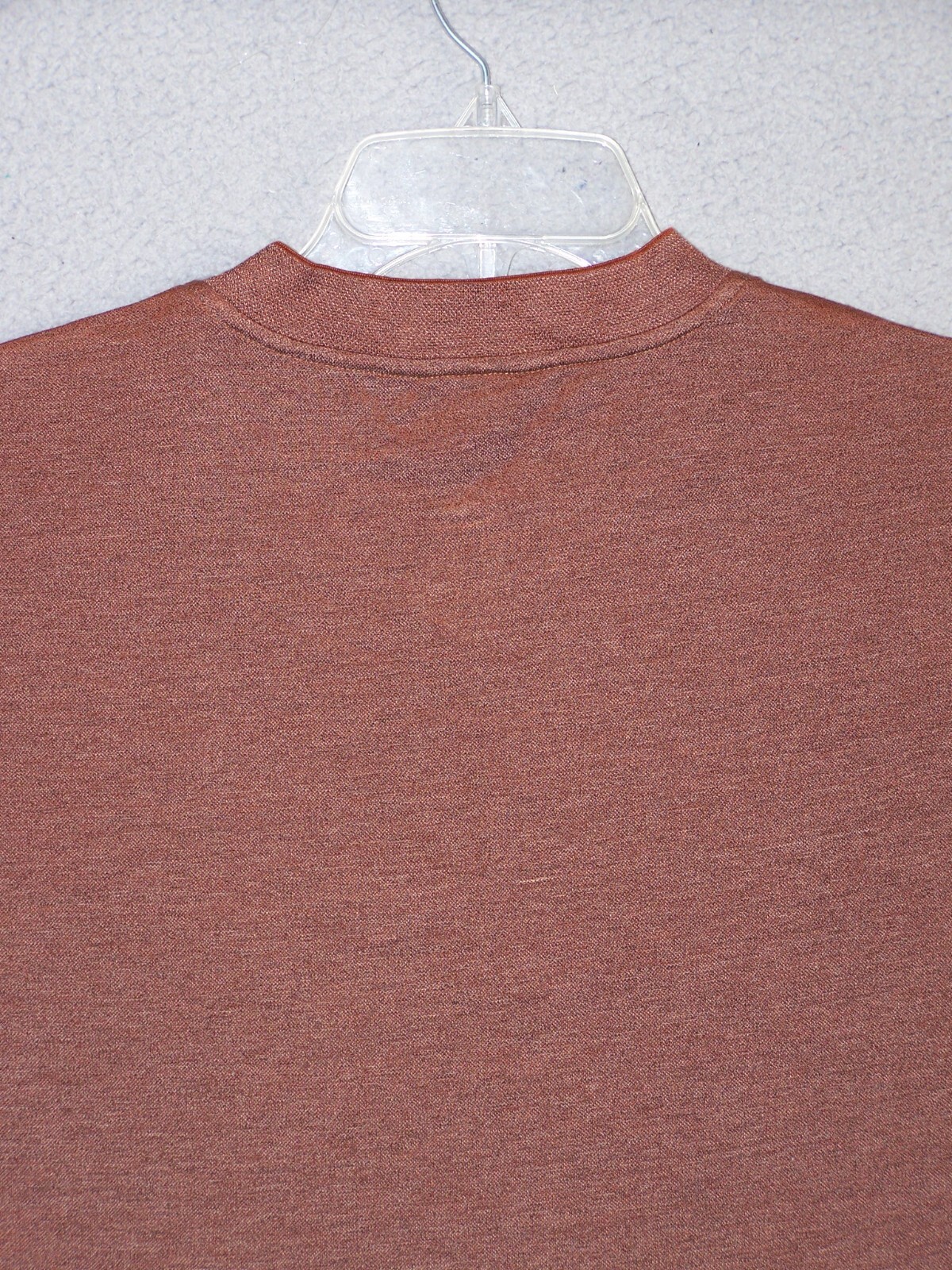 LOUIS LONG Shirt Adult XXL 2XL 54 Brown Italian Brand Classic Designer Italy Men