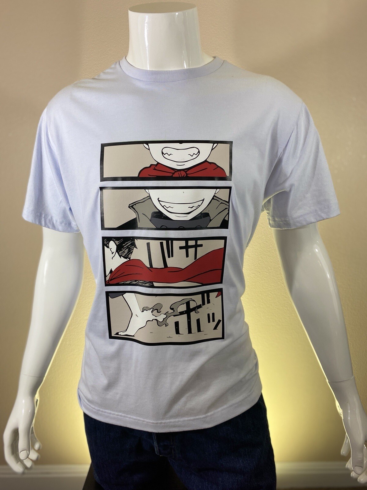 Fire Force “ I Am A Hero” t shirt unisex Anime/Manga Hand Made HTV