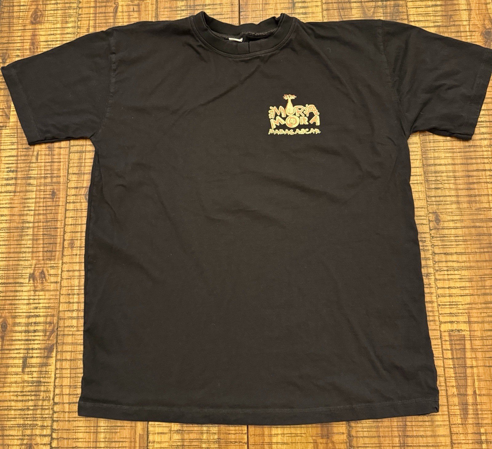 Mora Mora Madagascar Indian Ocean Large Black Tshirt