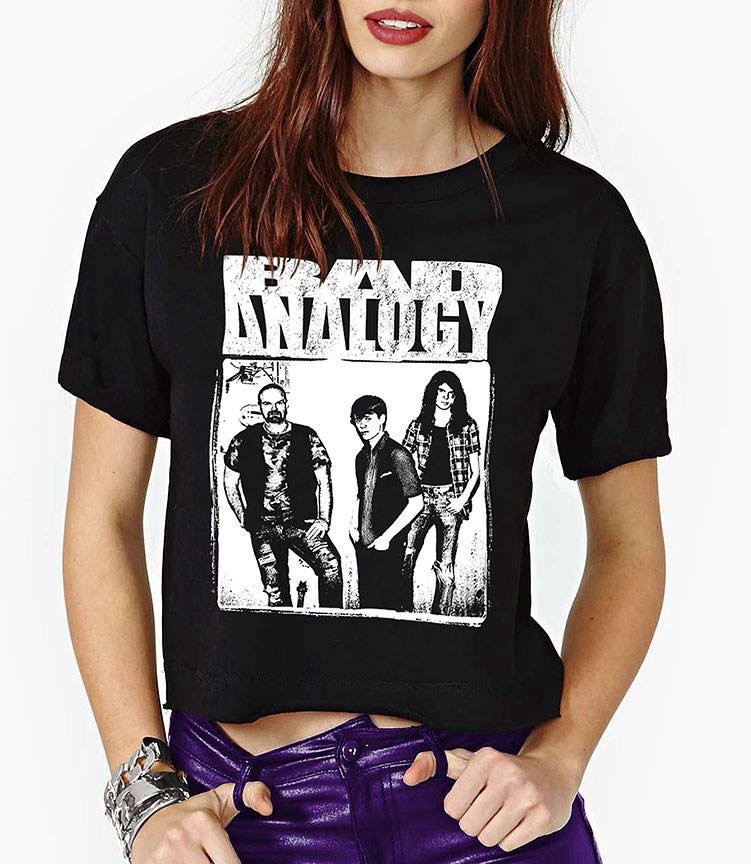 Bad Analogy MEDIUM band tee shirt $10 SHIPS FREE! Wear a band nobody knows!