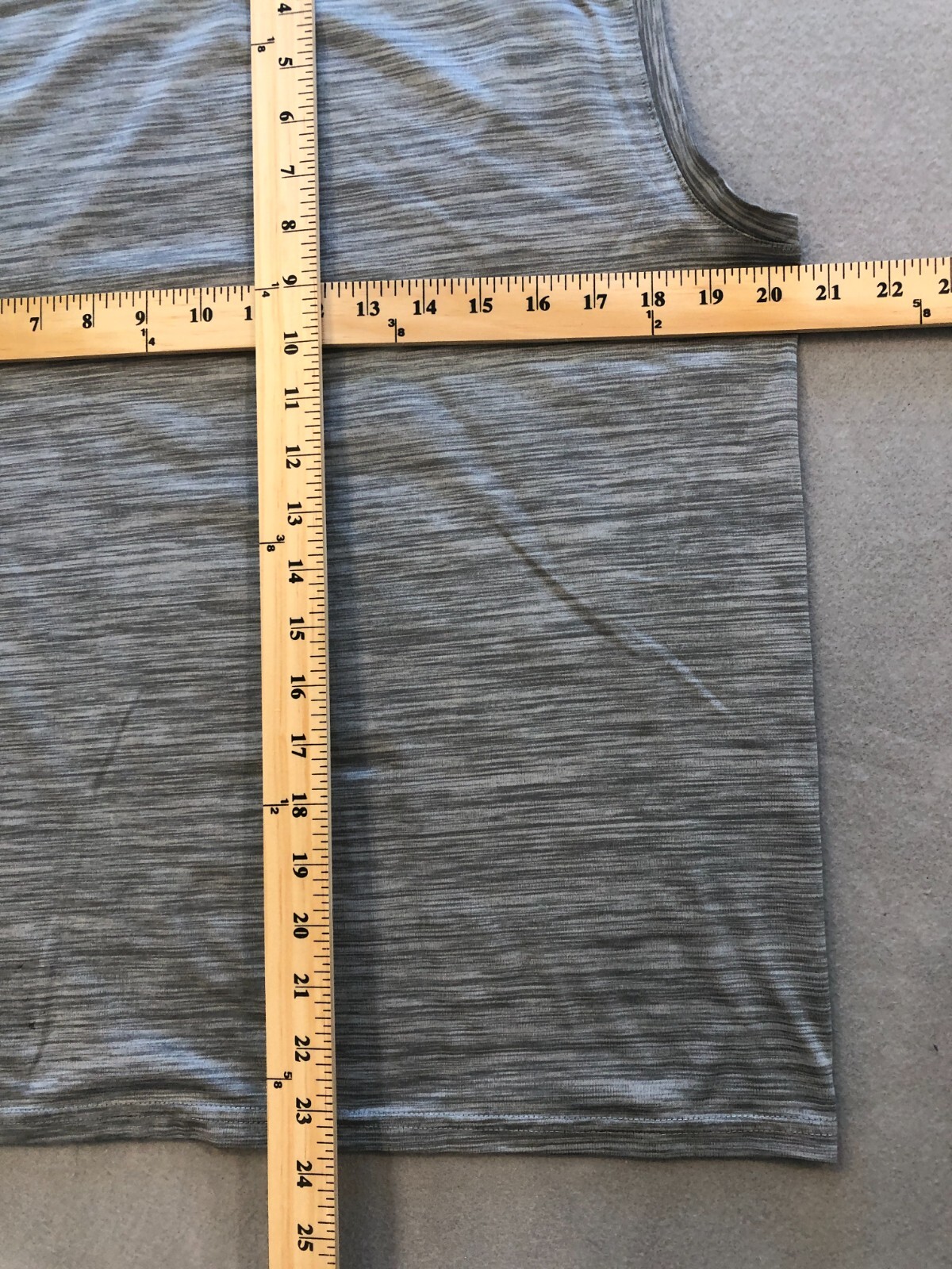 DryTek Shirt Men’s Medium Athletic Gray Muscle Activewear Tank Top