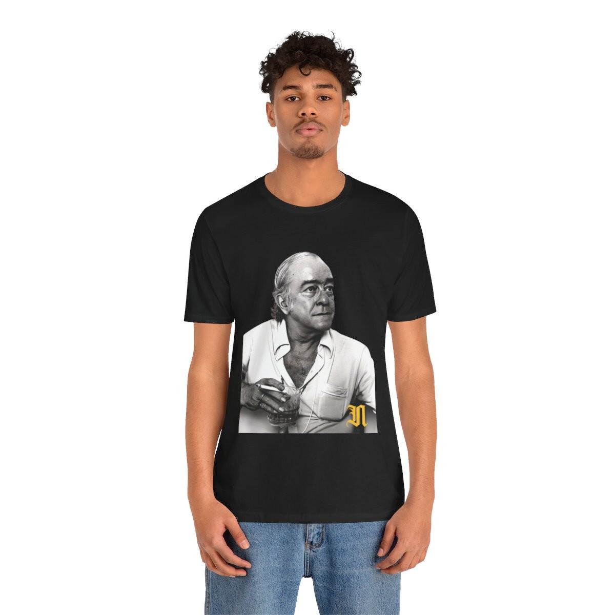 Vinicius de Moraes Unisex Jersey Short Sleeve Tee