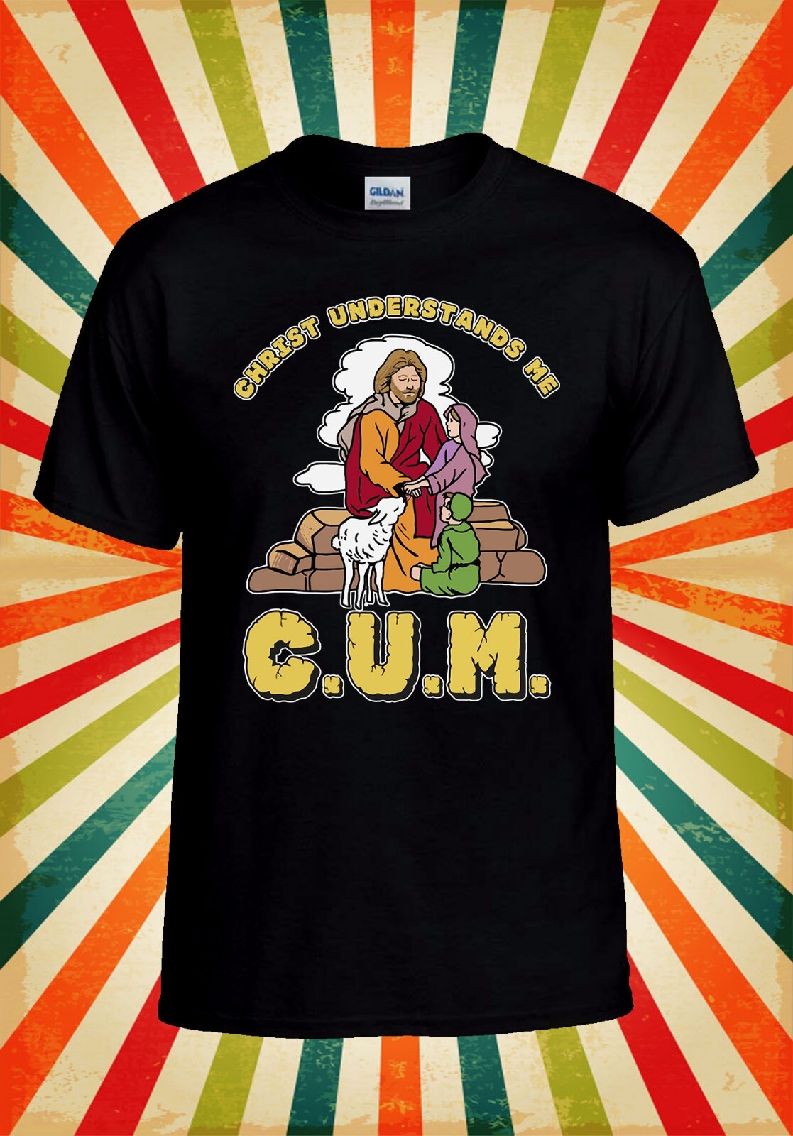 C.U.M Christ Understands Me Fun Cool Men Women Unisex Baseball T Shirt Top 2934