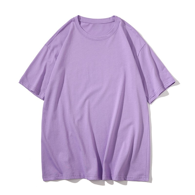 New Universal Men’s Polyester Fiber Plain Crew Neck Short Sleeves T-Shirt M-3XL