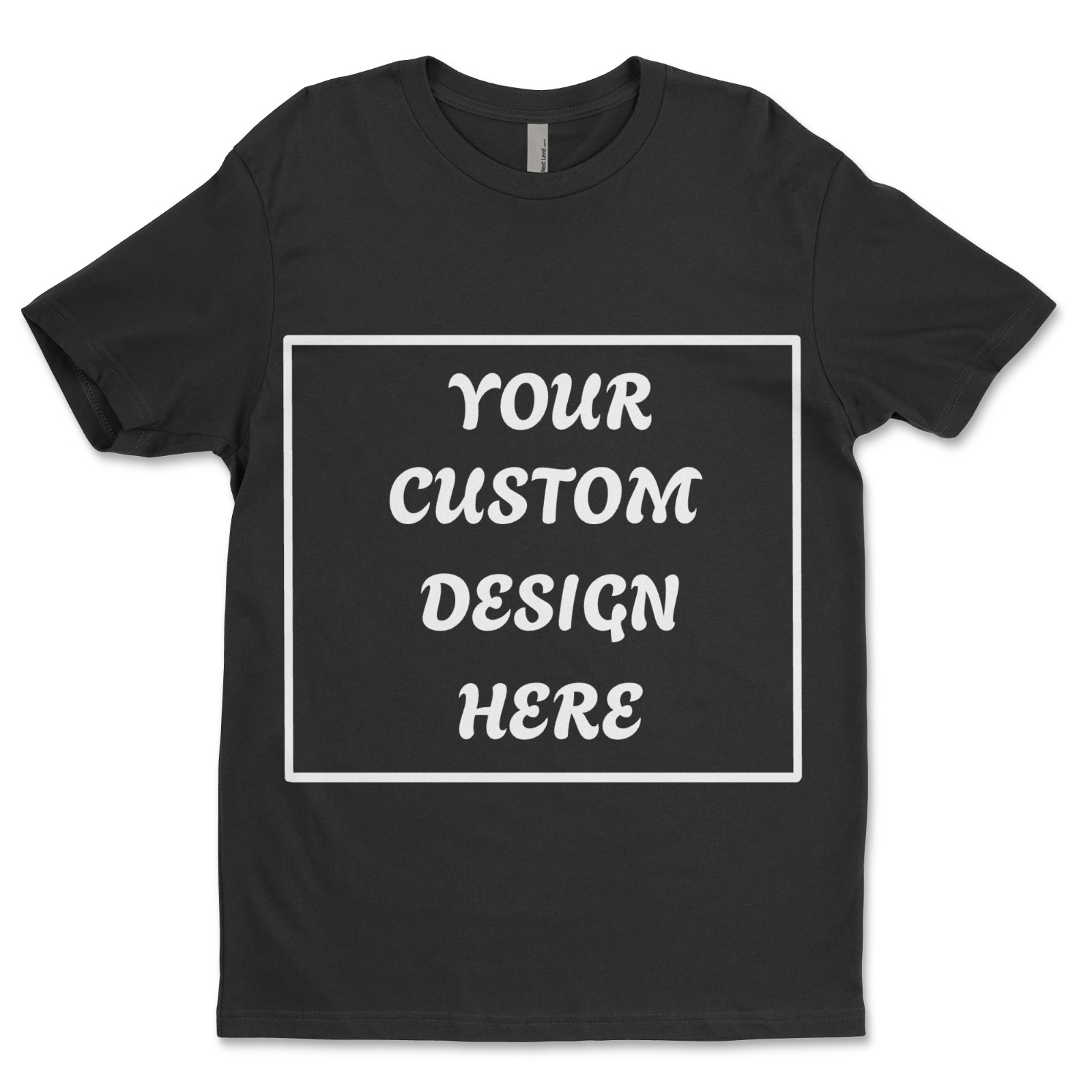 Personalized Custom T-ShirtCustomized w/Photo, Text, Logo DTF on nextlevel shirt