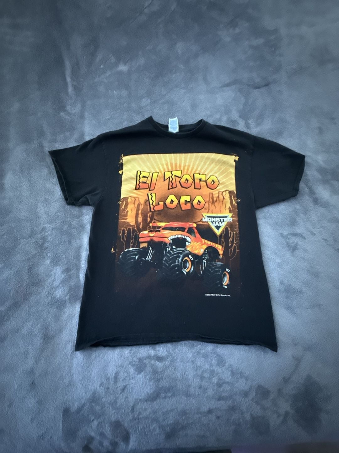 Monster Jam El Toro Loco Graphic T-Shirt Delta Pro Weight