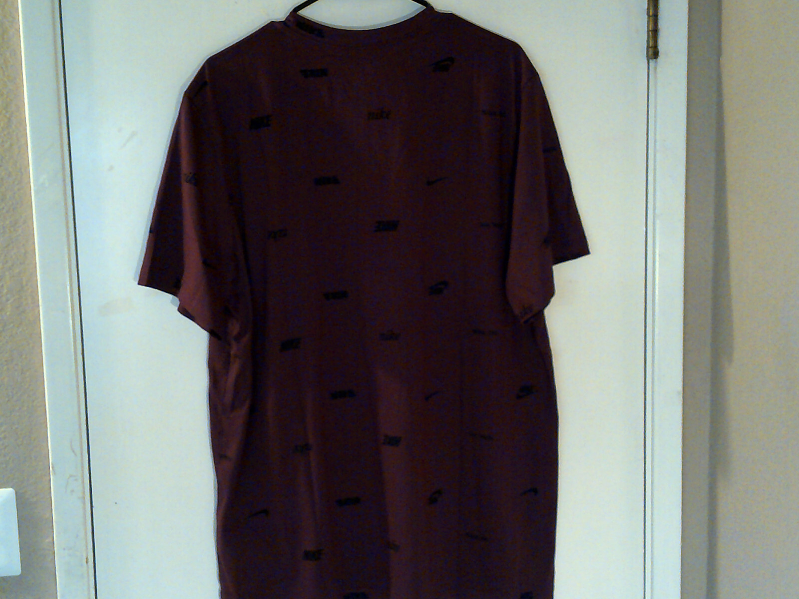 NEW NIKE SPORTSWEAR “INC-All Over Print Tee” MEN’S MAROON T-SHIRT XL FD1279-681