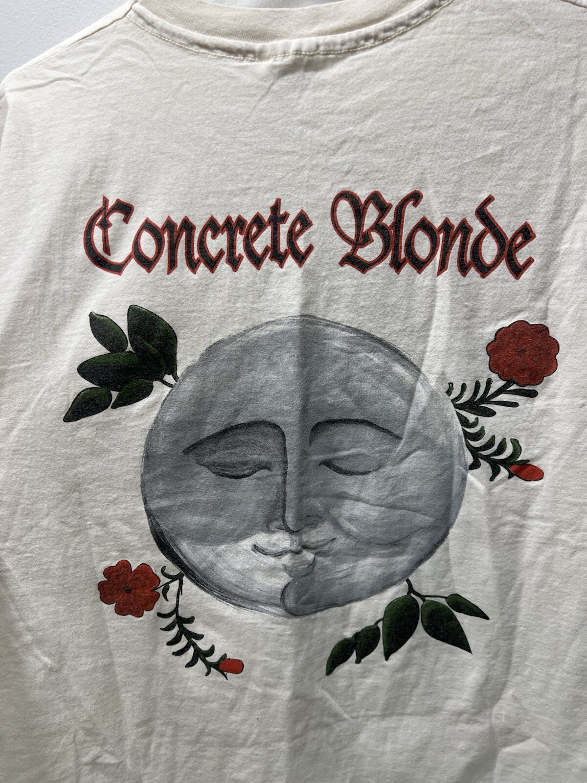 Vintage 90s Concrete Blonde Mexican Moon Tshirt Size XL Rare ( See Pics )