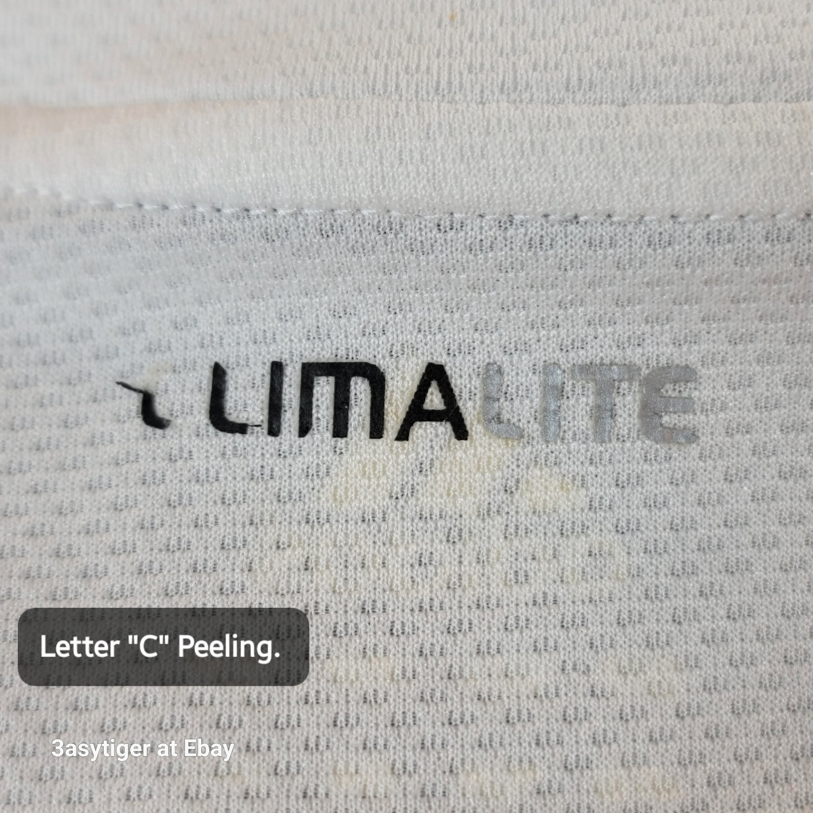 Adidas Essentials Clima365 Climalite Cool Tech Athletic Top White Black Men’s M