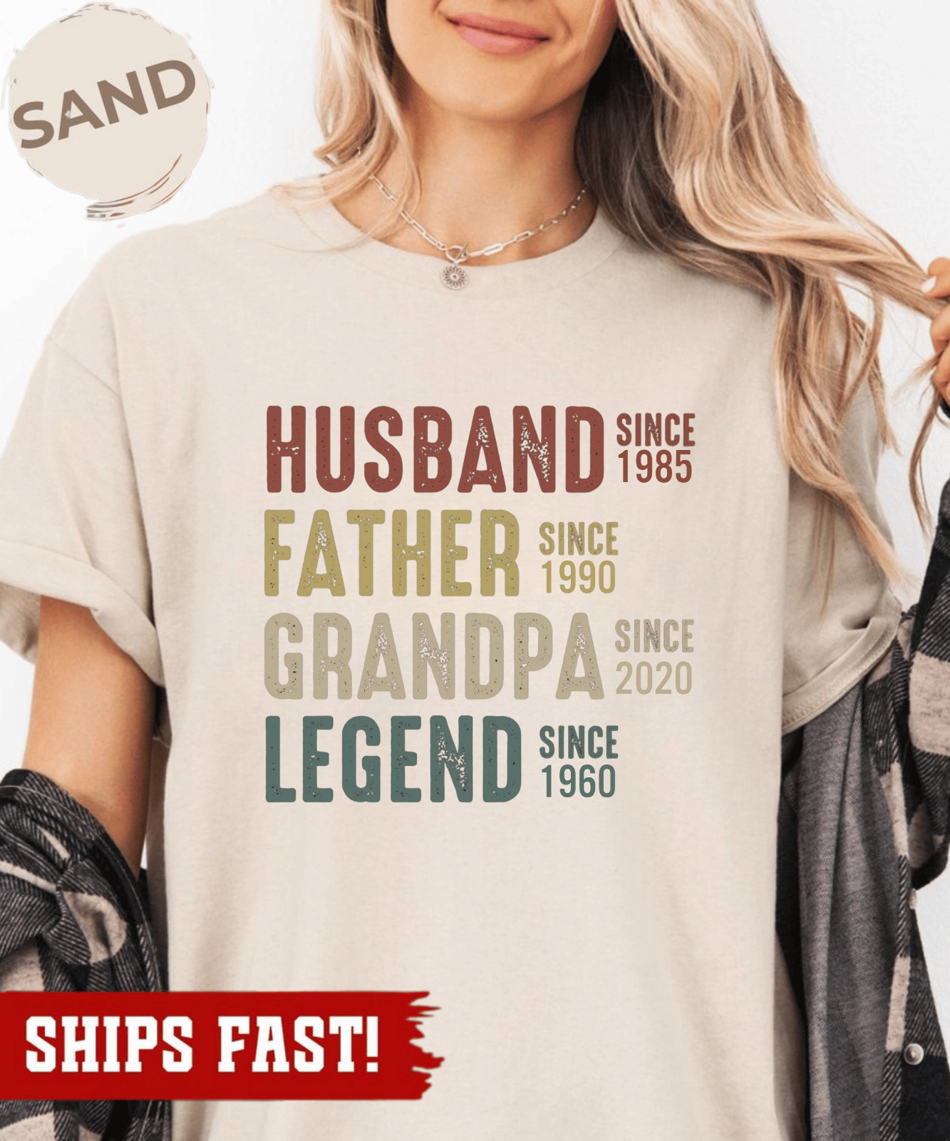 Personalized Legend Husband Dad Grandpa Shirt, Best Shirt For Papa, Father’s Day