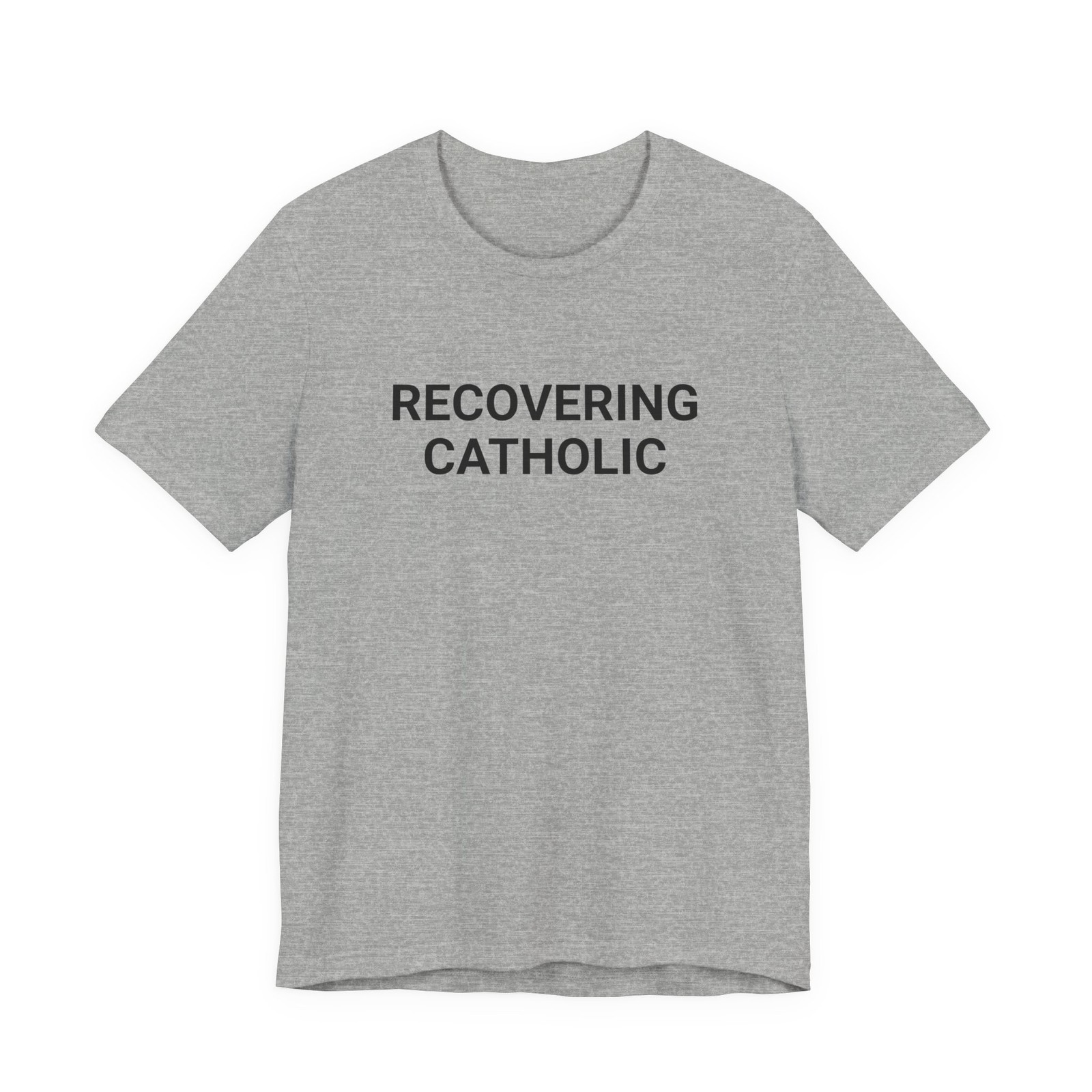 Recovering Catholic Irish Singer T-Shirt, 90s Deconstruction Vibes, Church, Mass
