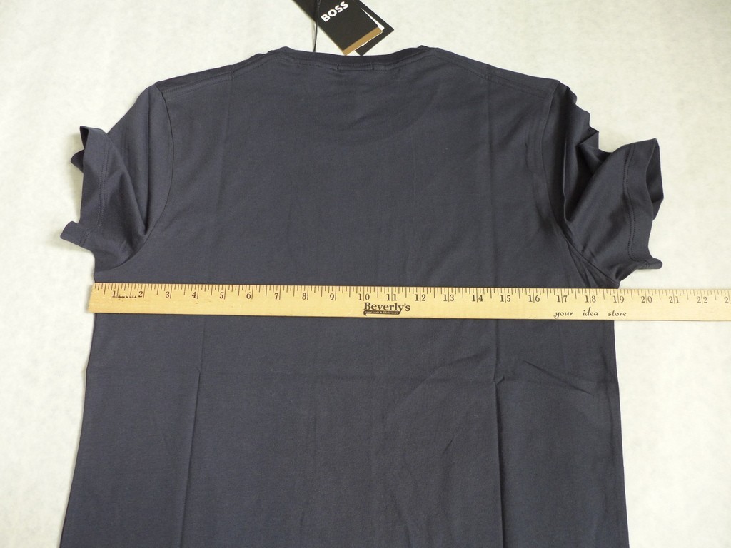 BOSS Men’s S Tessler 33 Slim Fit Crew Neck Short Sleeve Logo Tee Made Portugal