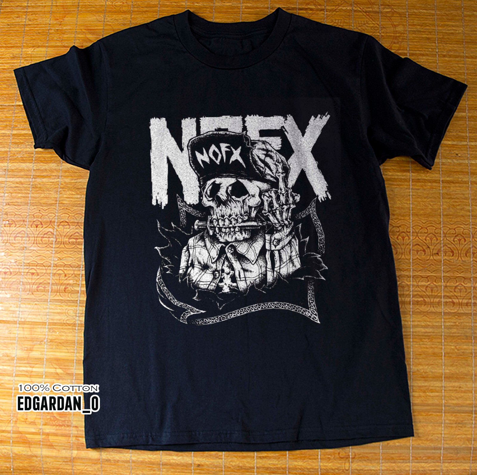 NOFX The Final Shows Heavy Cotton Black Unisex T-shirt Size S-5XL