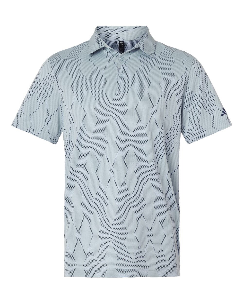 ADIDAS Golf Men’s S-3XL Ultimate Textured Diamond Jacquard Polo Sports Shirt
