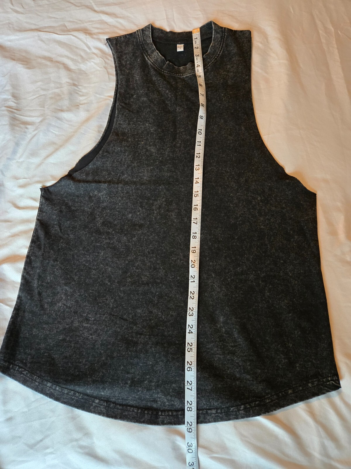 Iron Panda blank scoop bottom tank brand new small (fits like a medium)