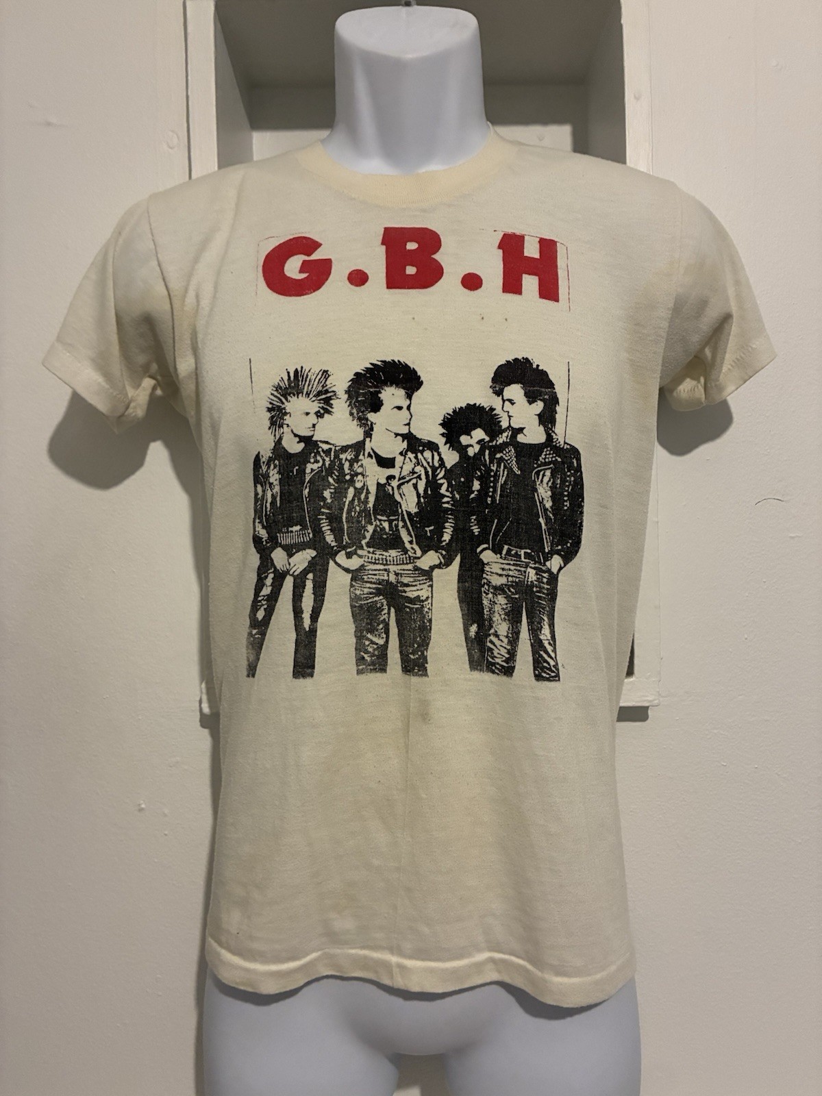 GBH shirt vintage single stitch The Exploited Discharge Crass UK Subs Germs punk