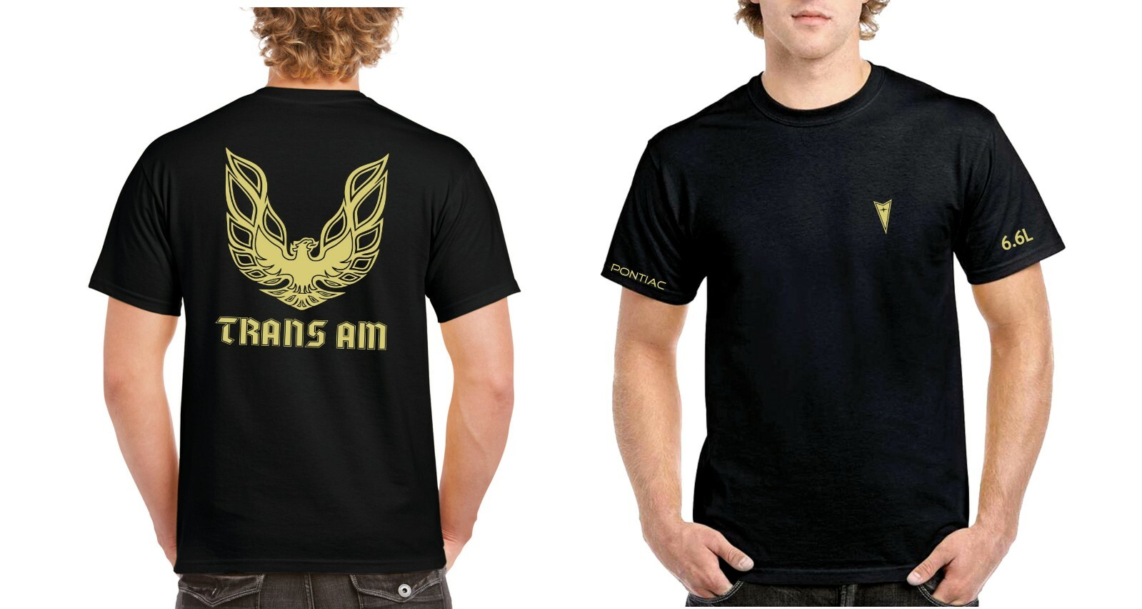 Firebird Trans Am Classic Logo T-Shirts NEW Black S M L XL 2XL
