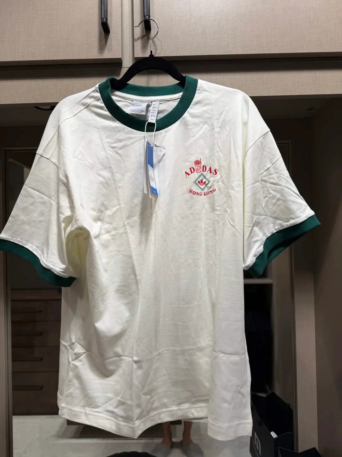 adidas originals hong kong cha kee tee size small
